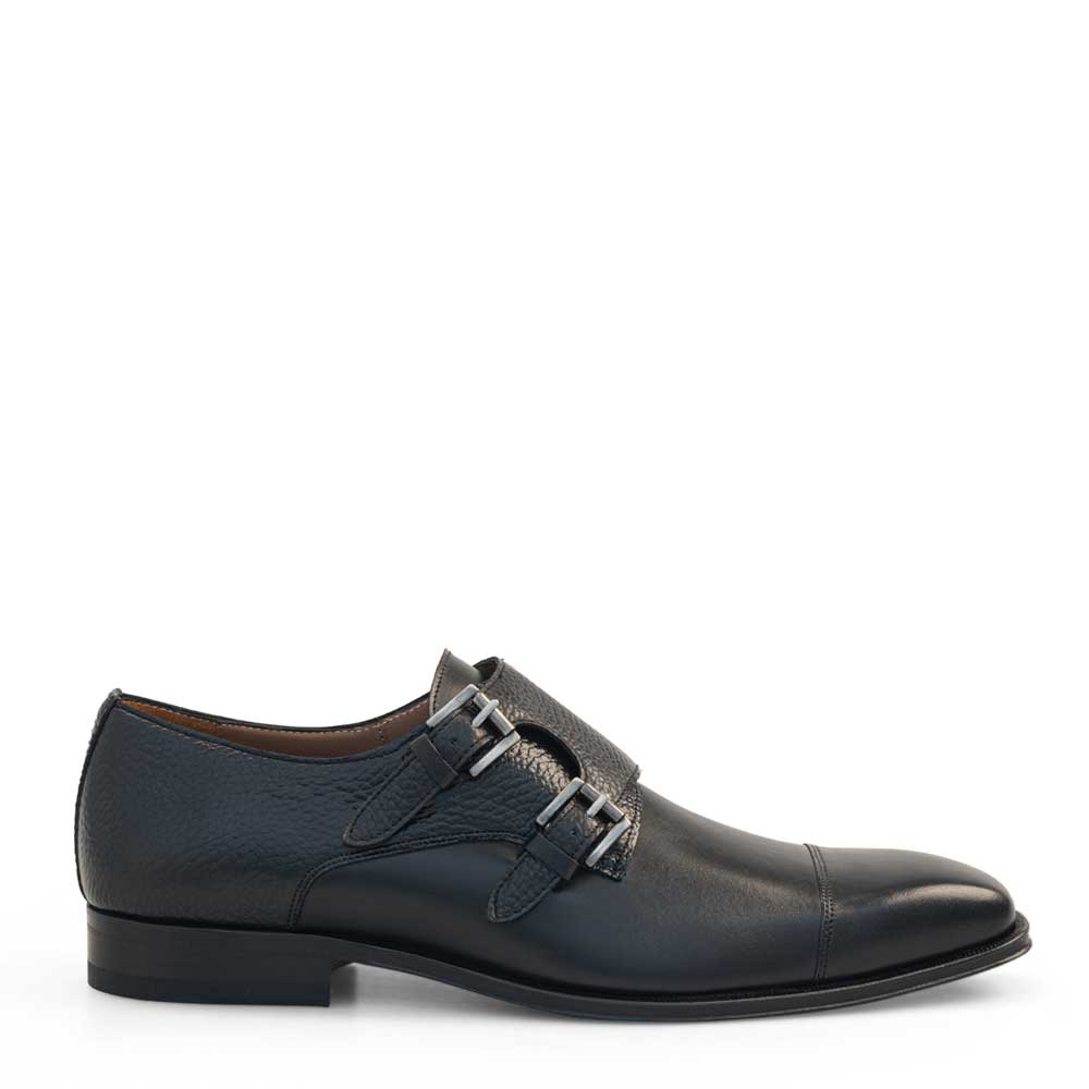 Mezlan double monk fashion strap shoes