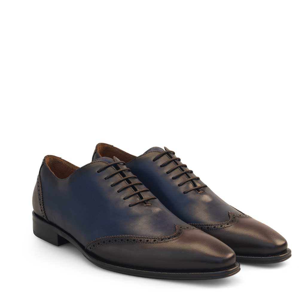 Two-Tone Wing Tip Oxford