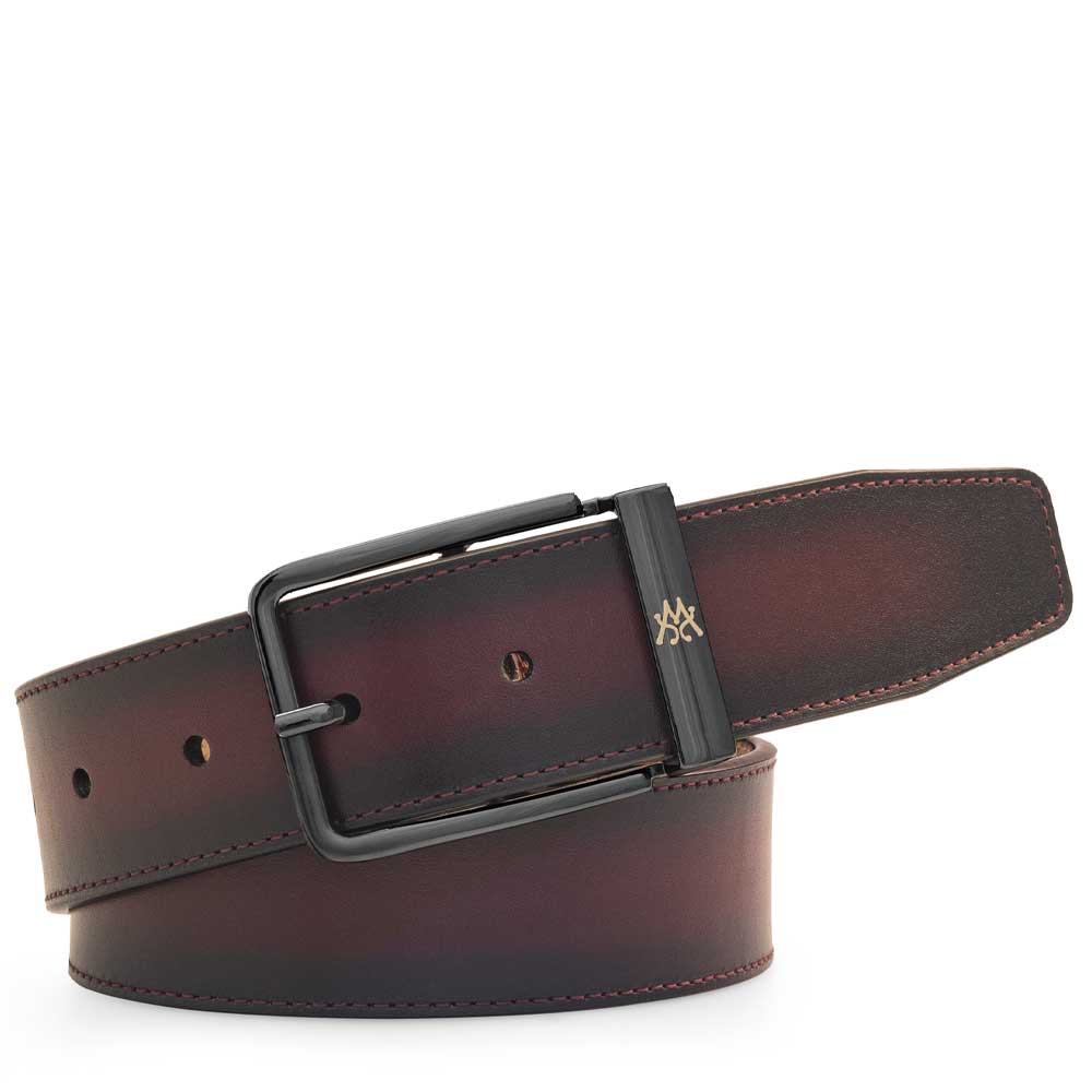 Classic Patina Leather Belt