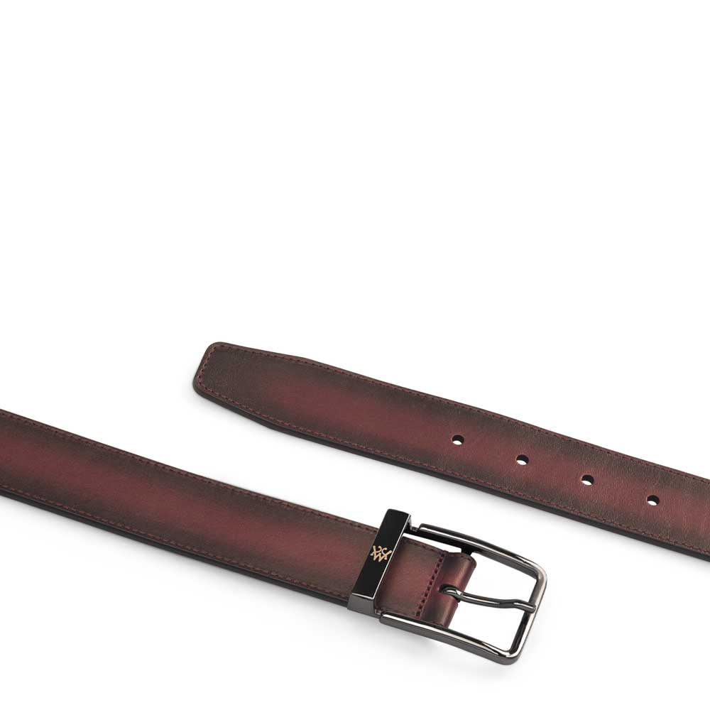 Classic Patina Leather Belt