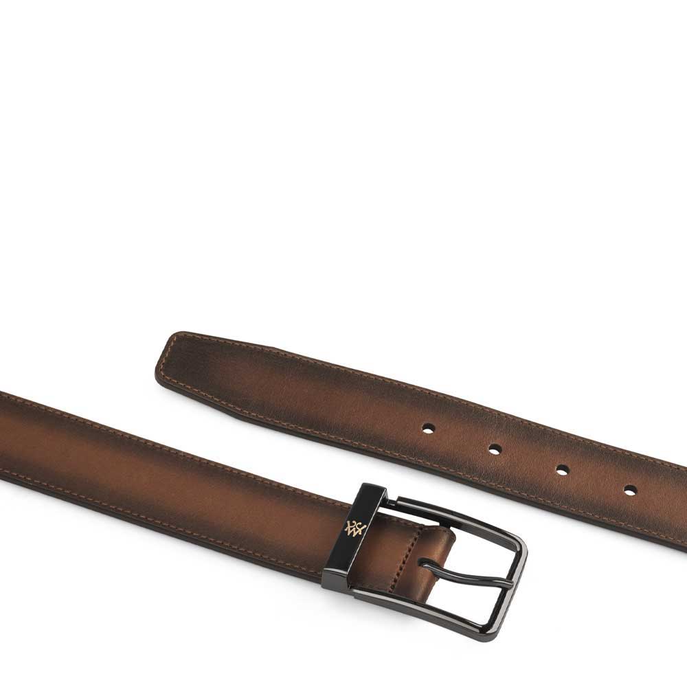 Classic Patina Leather Belt