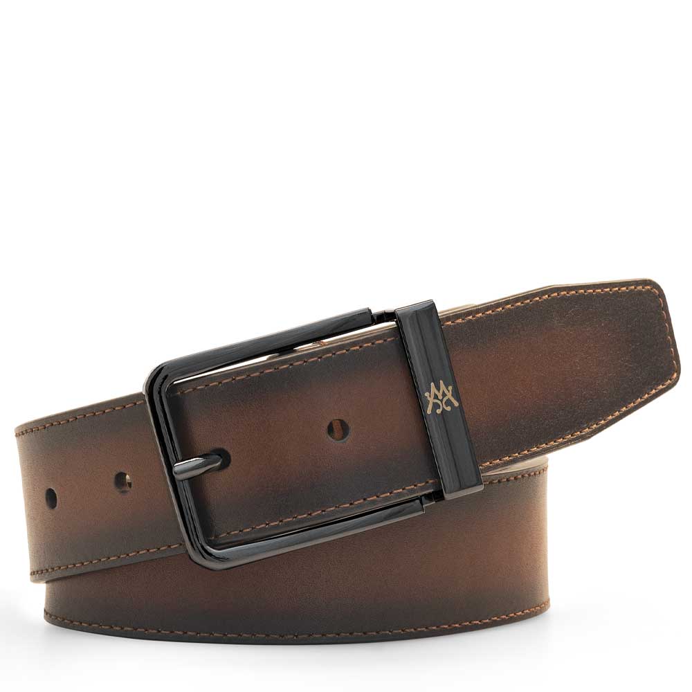 Classic Patina Leather Belt