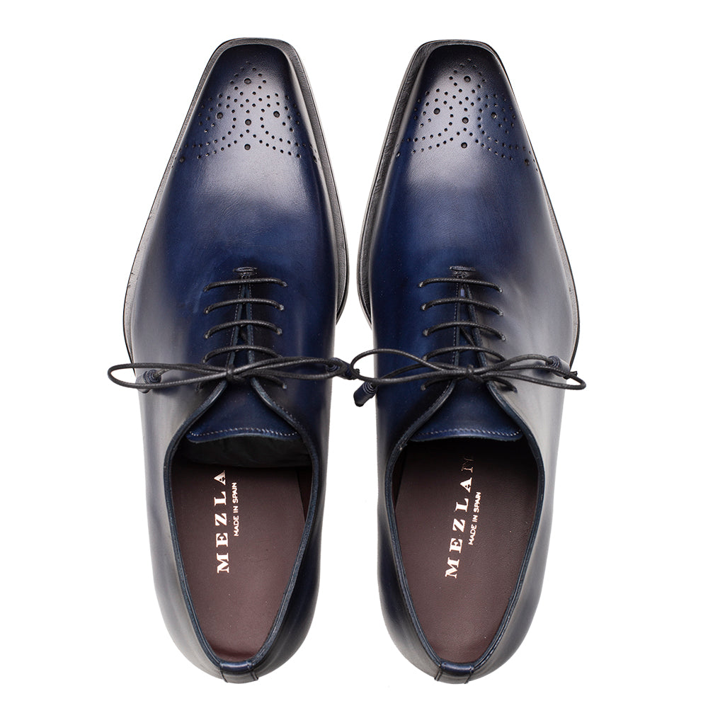 Cupula Patina Leather Whole-Cut Oxford