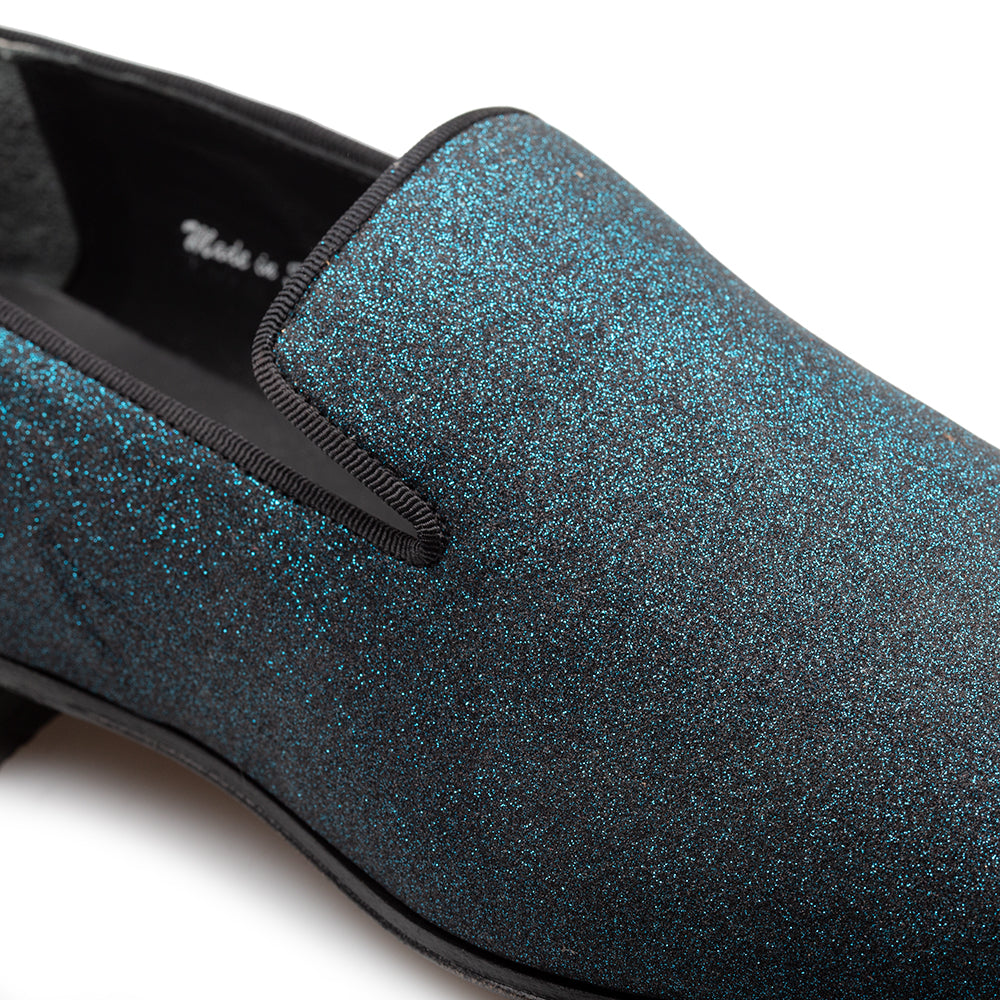 Printed Suede Formal Slip On