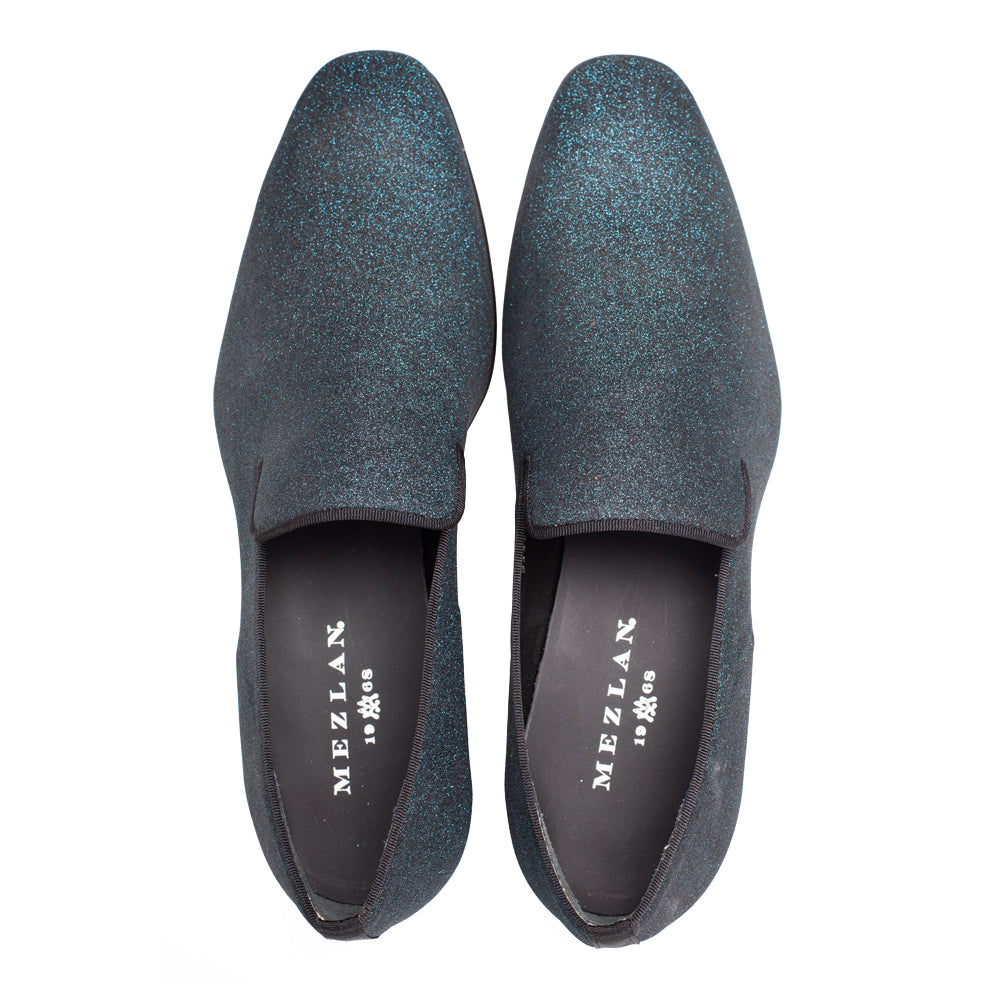 Printed Suede Formal Slip On