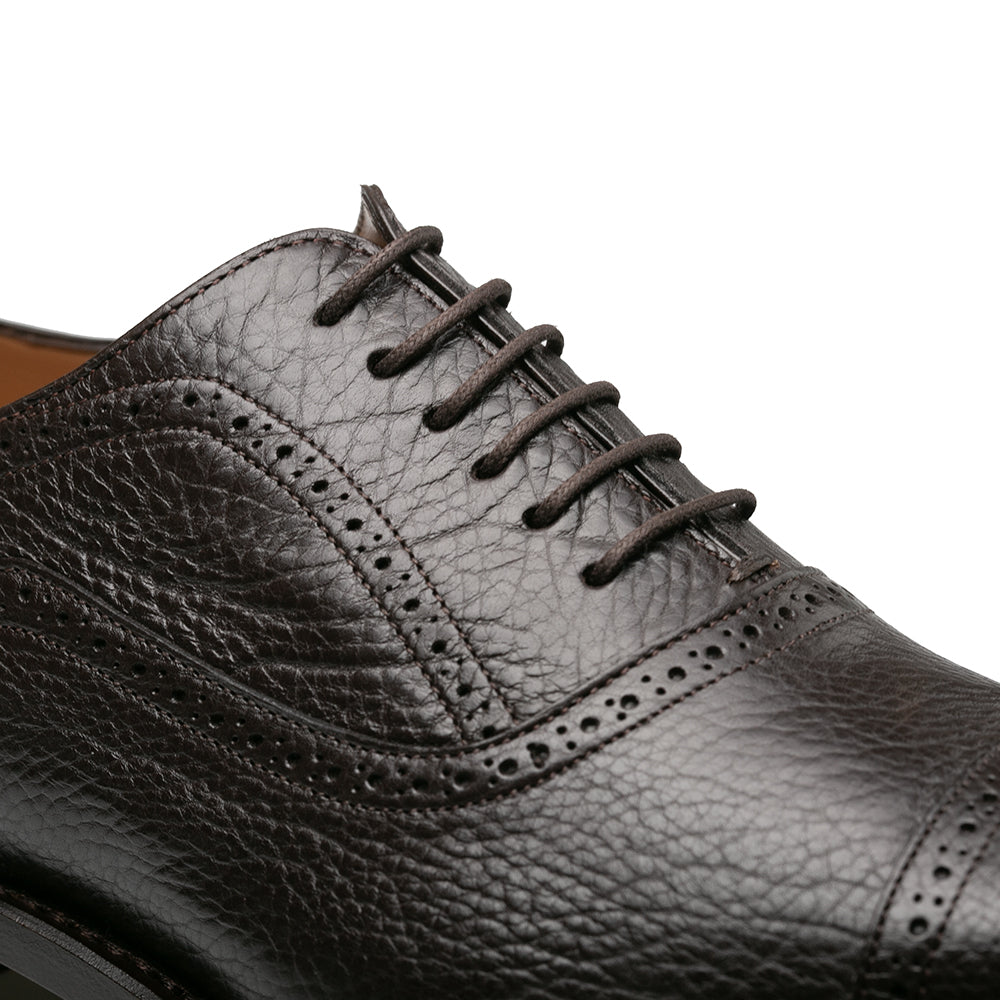 Tumbled Calf Brogue Oxford