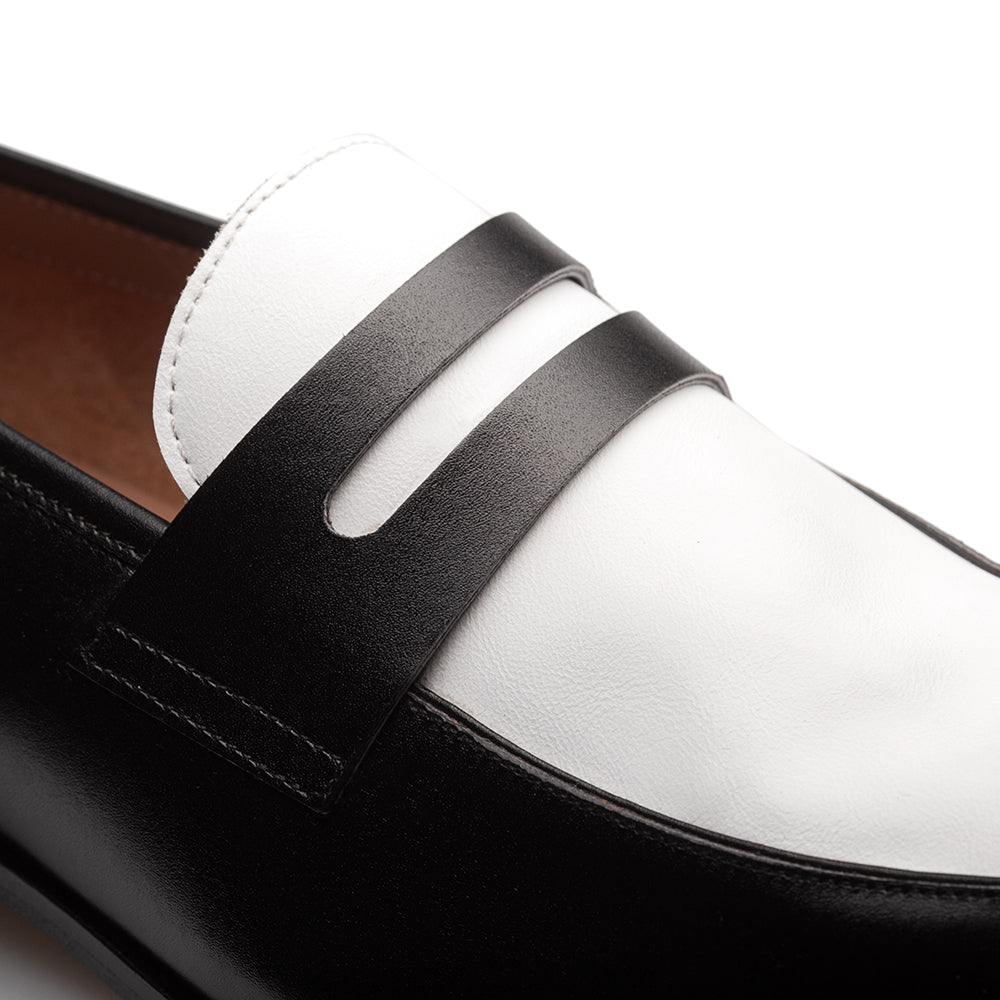 Two-Tone Penny Loafer