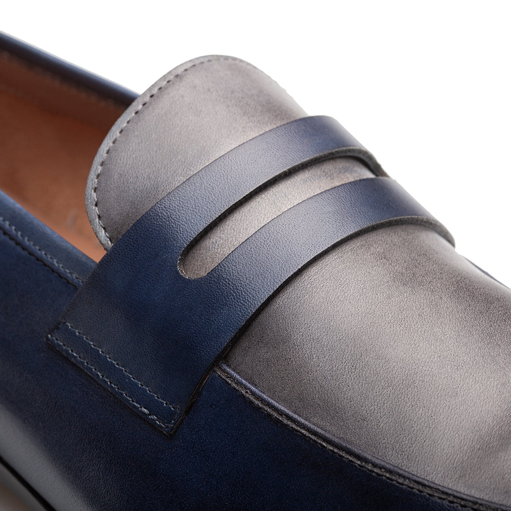 Two-Tone Penny Loafer