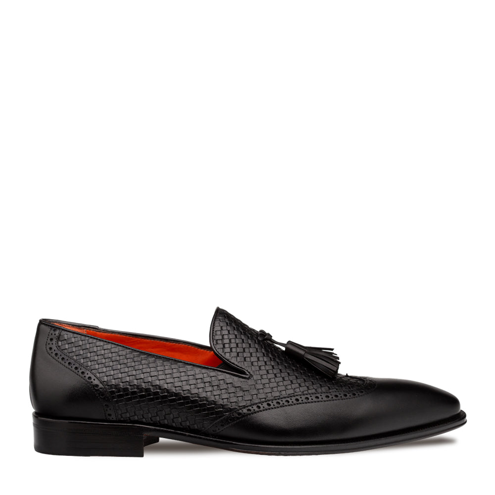 Embossed Calf Tassel Loafer