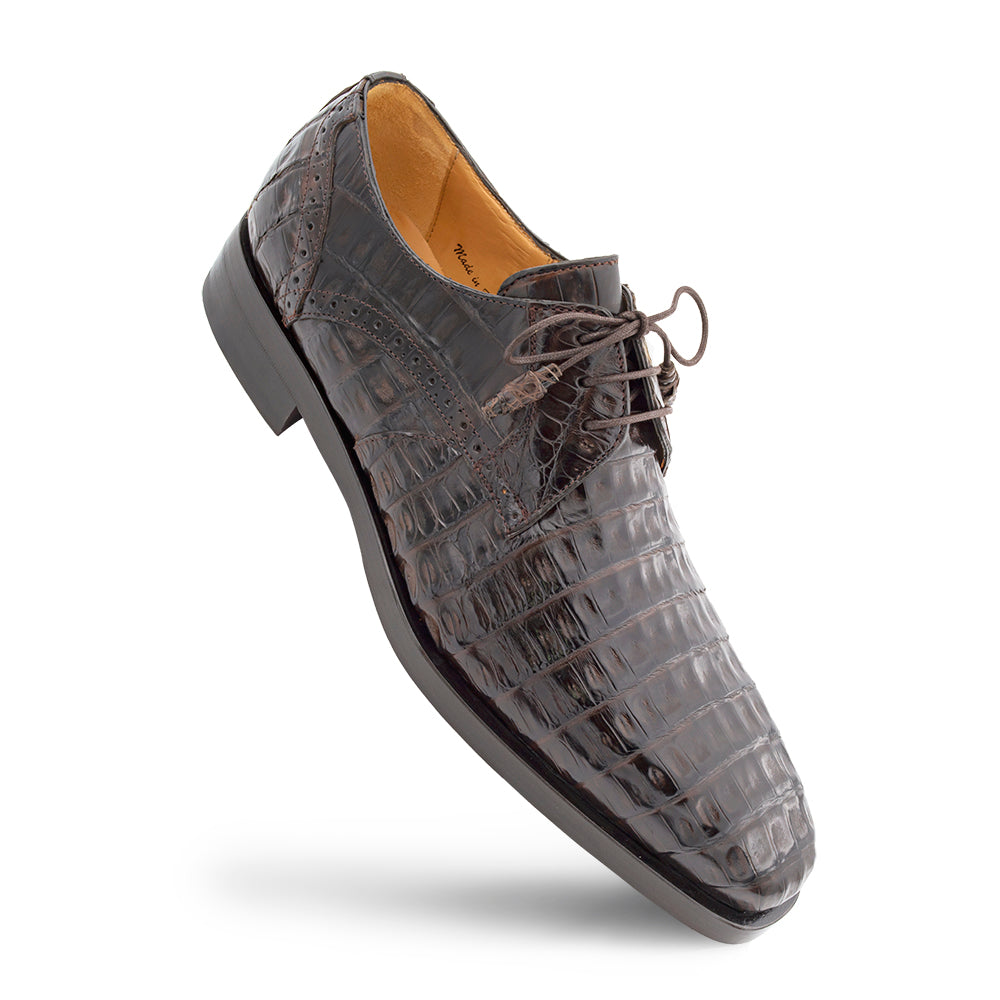 Golfo Plain Toe Crocodile Derby