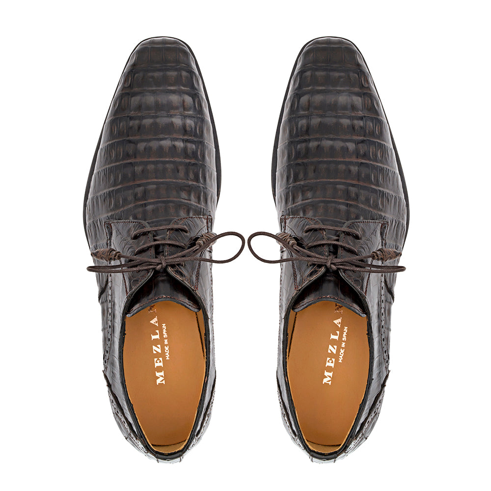 Golfo Plain Toe Crocodile Derby