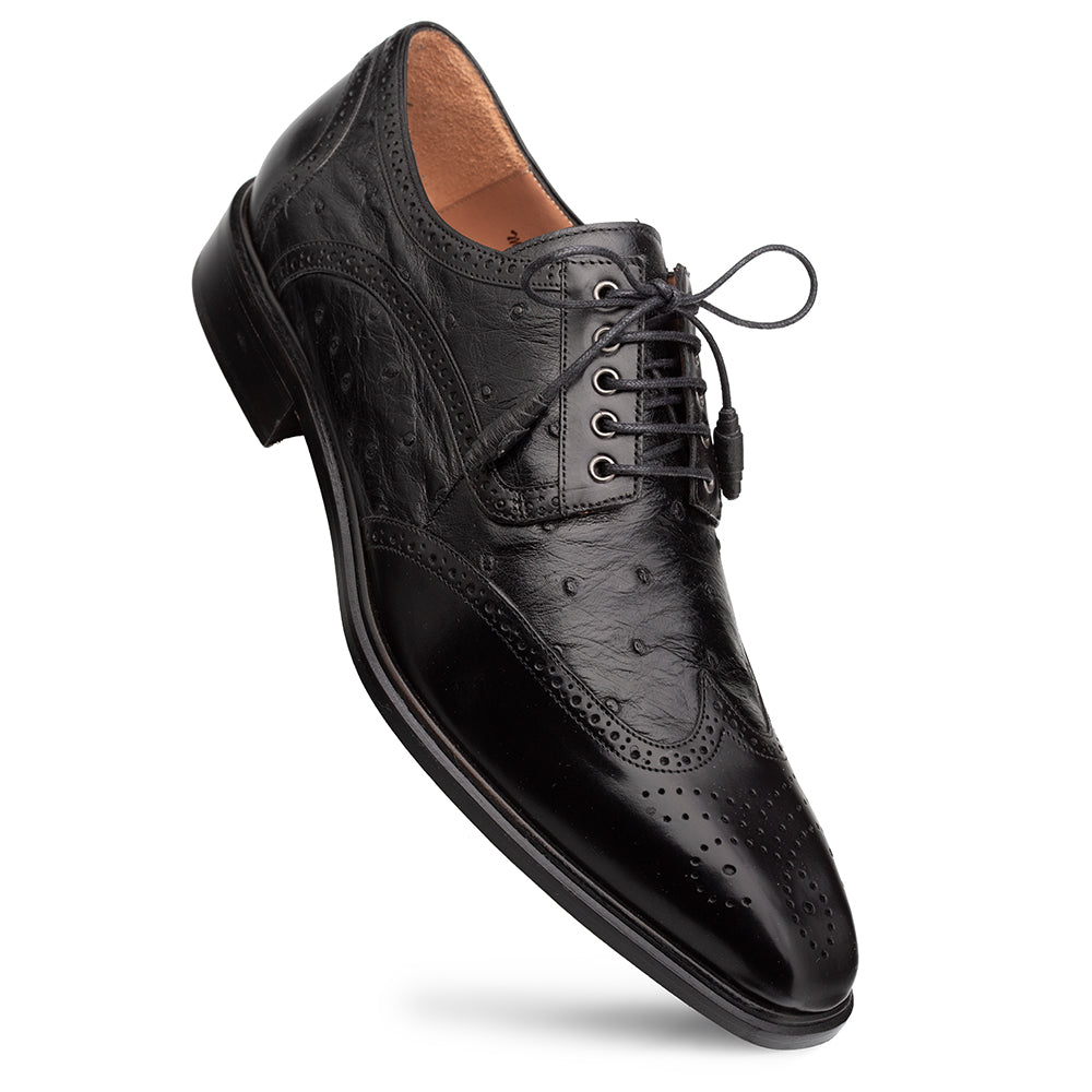 Ostrich Brogue Derby