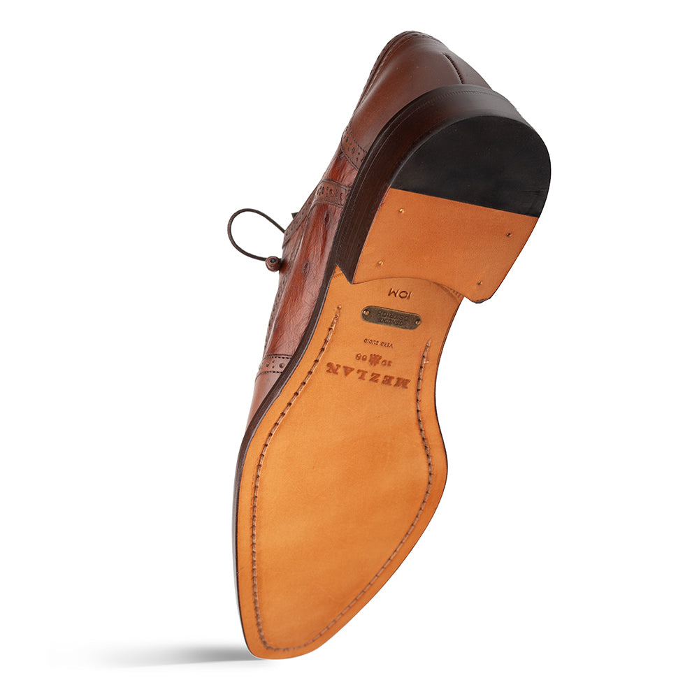 Ostrich Brogue Derby