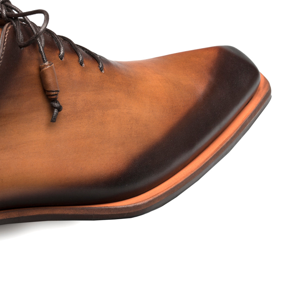 Mezlan Patina asymmetrical oxford s108 Shoes in Cognac