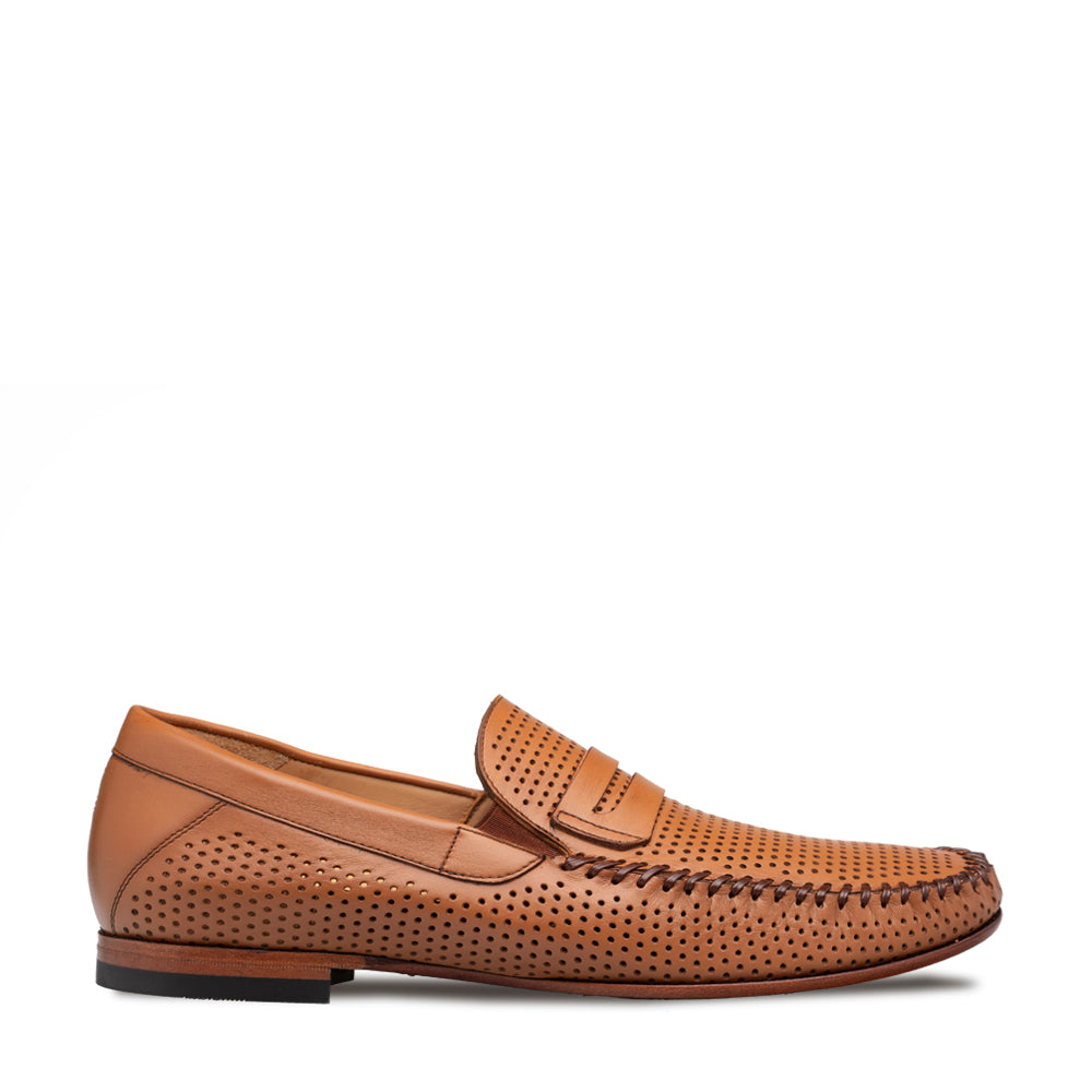 Perforated Penny Moccassin