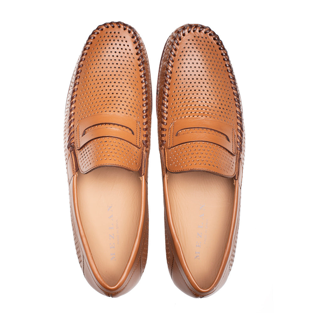 Perforated Penny Moccassin